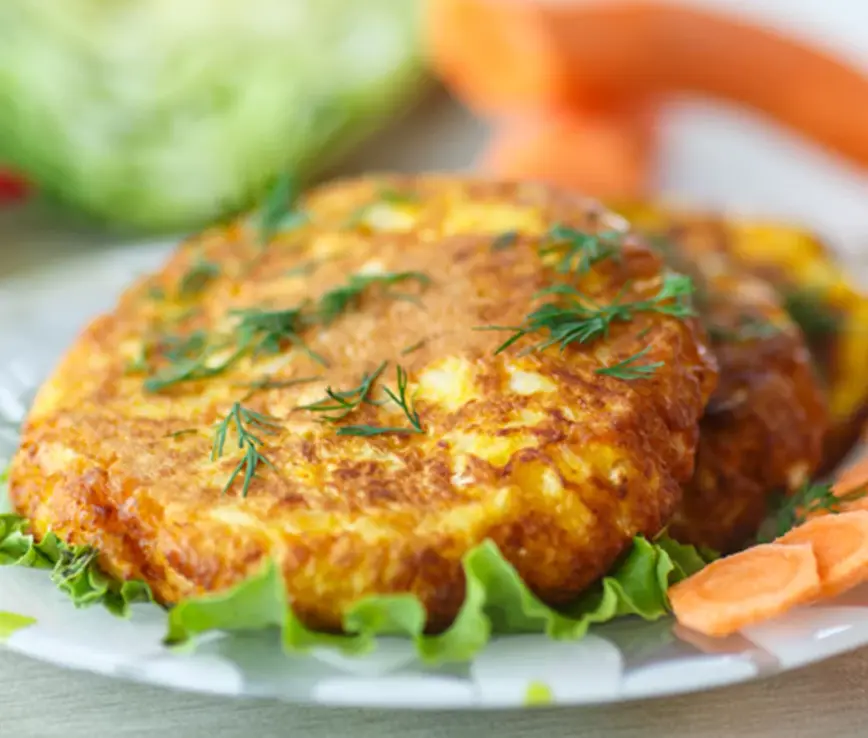 Tortilla de Zanahoria y Puerros